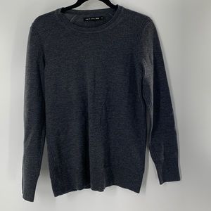 Rag & Bone / Jean Dark Grey 100% Soft Wool Women’s Sweater Size S
